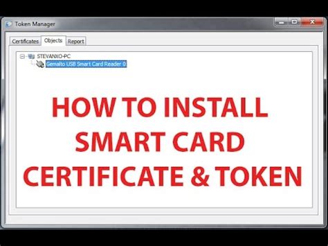 install certificate smart card|smart card certificate authentication.